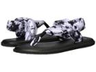 Sanuk Yoga Sling 2 Prints (black Tye Dye) Women's Sandals