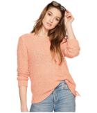 Jack By Bb Dakota Suzanne Side Laced Tunic Sweater (rose Pink) Women's Sweater