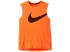 Nike Kids Breathe Top Sleeveless Hyper Gfx (little Kids/big Kids) (hyper Crimson/rush Orange) Boy's Sleeveless