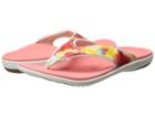 Spenco Yumi English Bouquet (pink) Women's Sandals