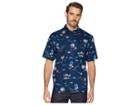 Tommy Bahama Costa Breeze Shirt (ocean Deep) Men's Short Sleeve Button Up