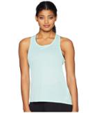 Adidas Response Light Speed Tank Top (clear Mint/colored Heather) Women's Sleeveless