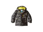 Columbia Kids Lightning Lifttm Jacket (toddler) (black Dots/mineral Yellow) Boy's Coat