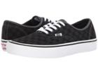 Vans Authentictm Pro ((checkboard Suede) Black/asphalt) Men's Skate Shoes