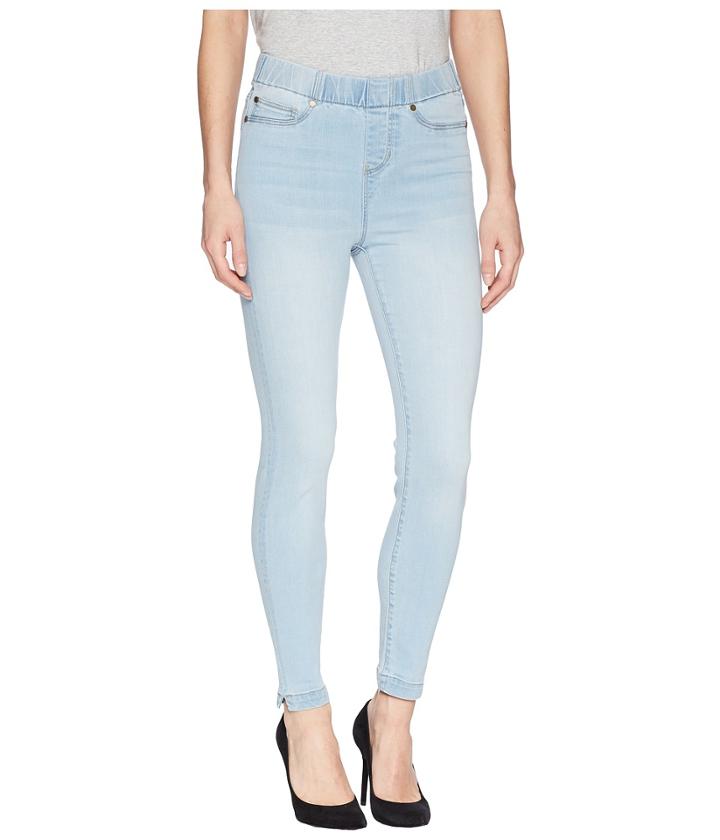 Liverpool Chloe Notched Crop In Premium Super Stretch Denim In Mansfield Super Light (mansfield Super Light) Women's Jeans