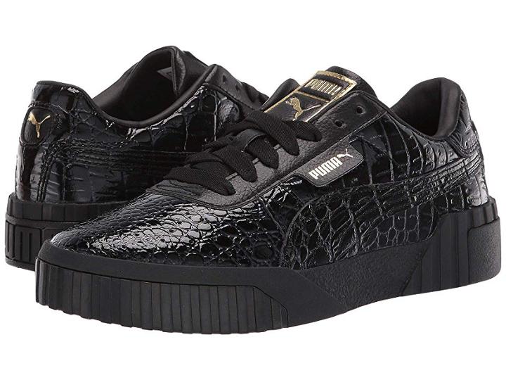 Puma Cali Croc (puma Black/puma Black) Women's  Shoes