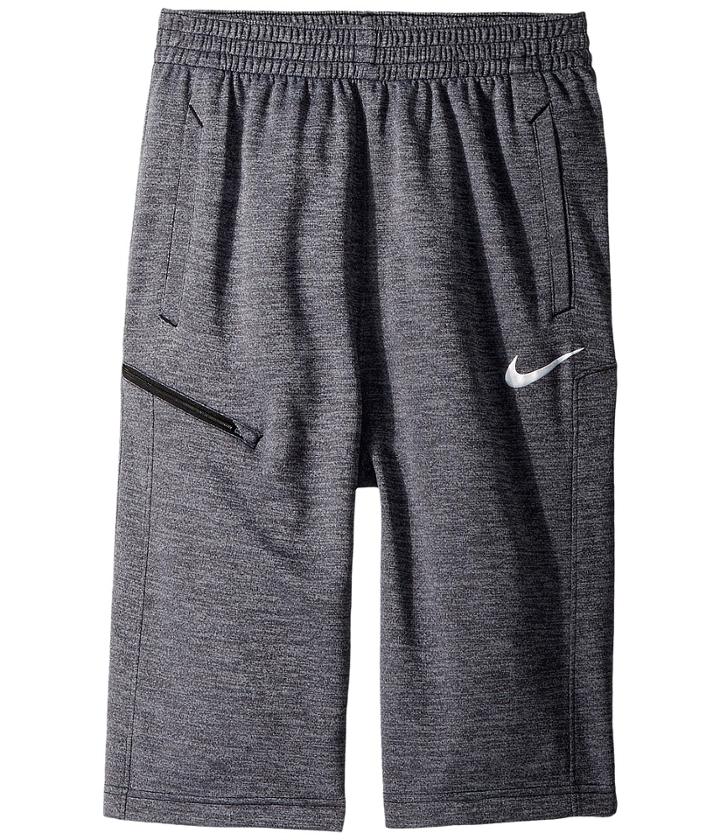 Nike Kids Dry Basketball Short (little Kids/big Kids) (black/black/white) Boy's Shorts