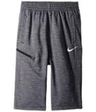 Nike Kids Dry Basketball Short (little Kids/big Kids) (black/black/white) Boy's Shorts