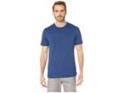 Lacoste Flamme Short Sleeve Regular Fit Jersey Semi Fancy Collar (inkwell/flour/navy Blue) Men's Clothing