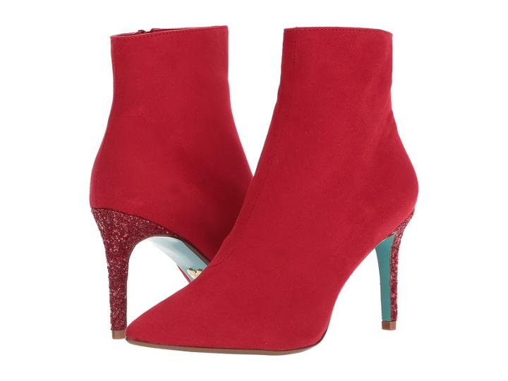 Blue By Betsey Johnson Alesa (red) Women's Boots