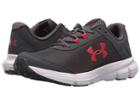 Under Armour Kids Ua Bgs Rave 2 (big Kid) (stealth Gray/white/red) Boys Shoes