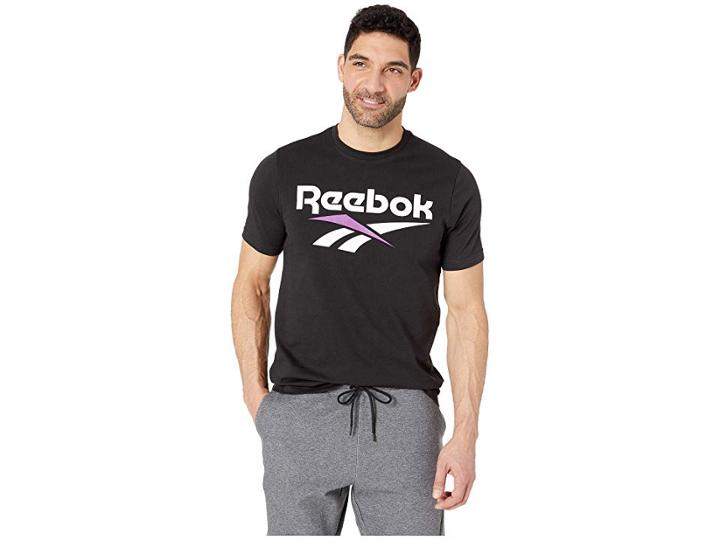 Reebok Classics Vector Tee (black) Men's Clothing