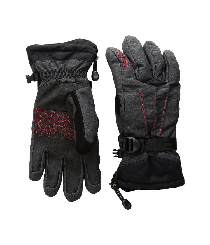 Roxy Big Bear Gloves (true Black) Extreme Cold Weather Gloves
