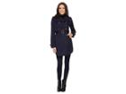 Michael Michael Kors Double Breasted Belted Trench M722579b74 (navy) Women's Coat