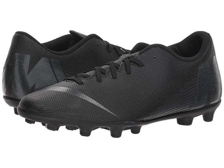 Nike Vapor 12 Club Mg (black/anthracite/black/light Crimson) Men's Soccer Shoes