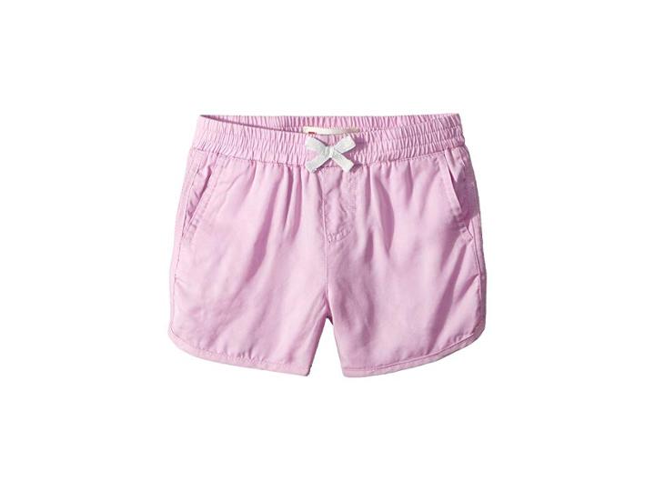 Levi's(r) Kids Lightweight Shorty Shorts (little Kids) (pink Lavender) Girl's Shorts