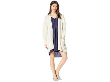 Nevereven Long Open Cardigan (muslin) Women's Sweater