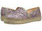 Kate Spade New York Linds Too (rose Gold Glitter/gold Nappa) Women's Shoes