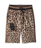 Dolce & Gabbana Kids Bermudas (big Kids) (brown Print) Boy's Shorts
