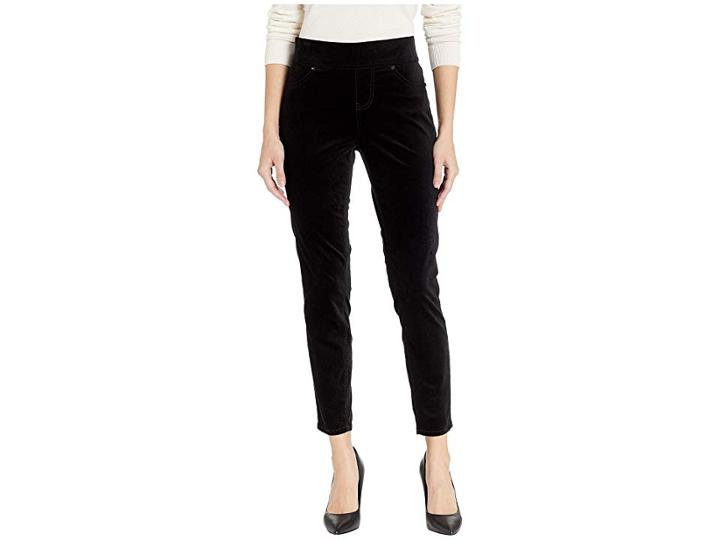 Jag Jeans Marla Pull-on Velveteen Leggings (black) Women's Casual Pants