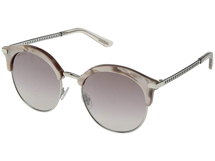 Jimmy Choo Hally/s (nude) Fashion Sunglasses