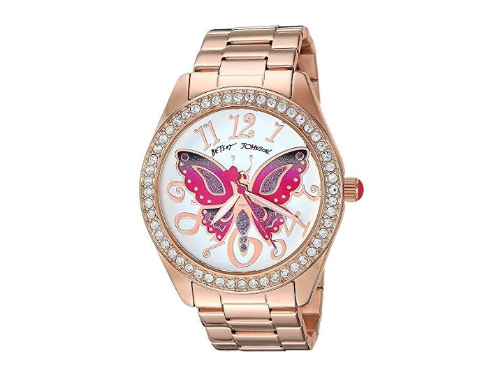 Betsey Johnson 2035 Alloy (rose Gold) Watches