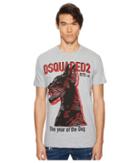 Dsquared2 Year Of The Dog T-shirt (grey Melange) Men's T Shirt