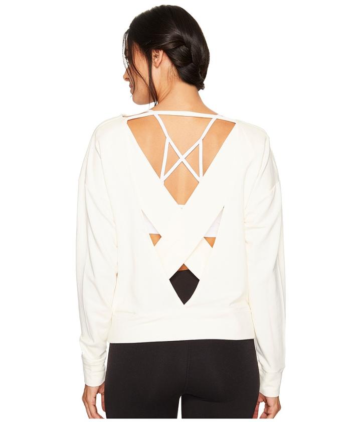 Alo Uplift Long Sleeve Top (pristine) Women's Clothing