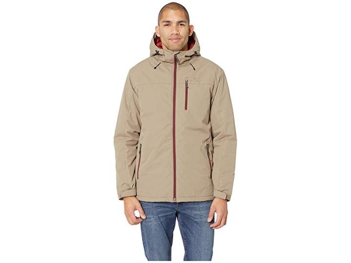 White Sierra Pine Springs Insulated Jacket (bark) Men's Coat