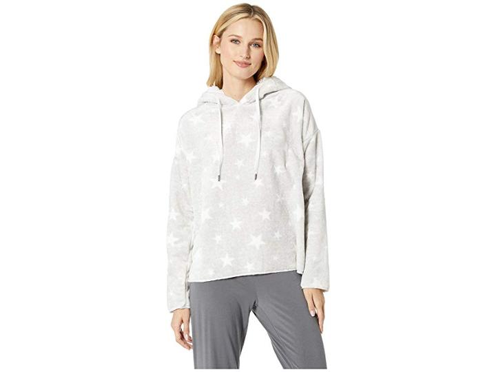 P.j. Salvage Cozy Stars Sweater (heather Grey) Women's Sweater