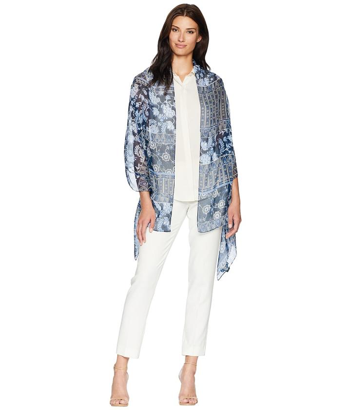 Lauren Ralph Lauren Rana Modal Wrap (navy) Women's Clothing