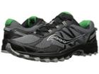 Saucony Excursion Tr11 (grey/black/green) Men's Running Shoes