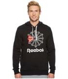 Reebok Foundation Starcrest Hoodie (black) Men's Sweatshirt