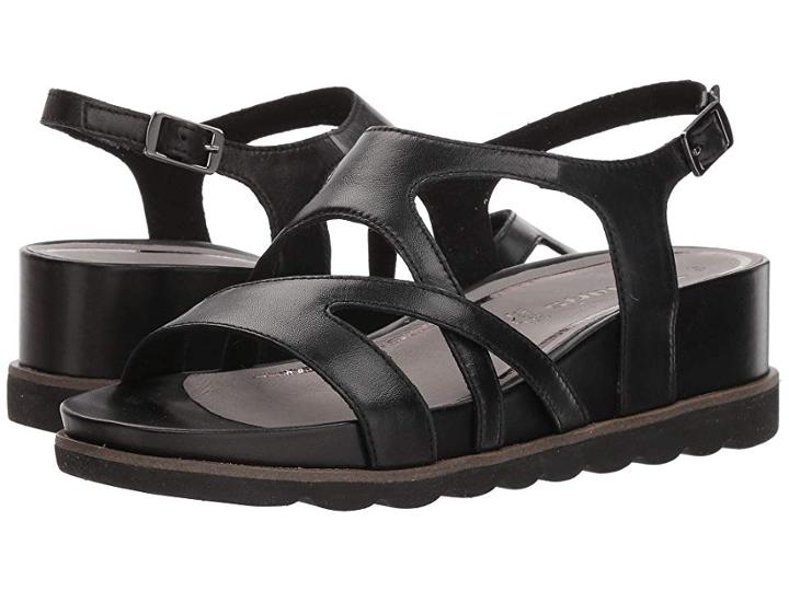 Tamaris Corry 1-1-28365-20 (black) Women's Sling Back Shoes