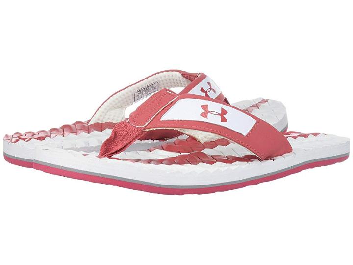 Under Armour Marathon Key Iii T (rustic Red/overcast Gray/white) Men's Sandals