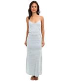 Splendid Indigo Dye Maxi Stripe Dress (light Venice) Women's Dress