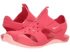 Nike Kids Sunray Protect 2 (little Kid/big Kid) (tropical Pink/bleached Coral) Girls Shoes