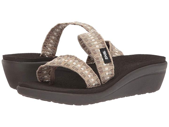 Teva Voya Loma Wedge (tonya Taupe) Women's Shoes
