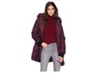 French Connection Pillow Collar Puffer (wine) Women's Coat