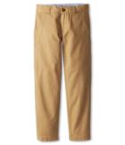 Tommy Hilfiger Kids Academy Chino Pant (big Kids) (golden Khaki) Boy's Casual Pants