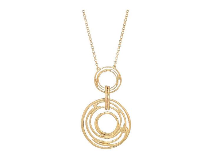 The Sak Orbit Pendant Necklace 28 (gold) Necklace