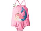 Mud Pie Mermaid One-piece Swimsuit (toddler) (pink) Girl's Swimsuits One Piece