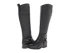 Frye Melissa Harness Inside Zip (black Soft Vintage Leather) Cowboy Boots