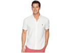 Polo Ralph Lauren Chambray Short Sleeve Sport Shirt (white) Men's Clothing