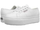 Superga 2790 Fglw (white) Women's Lace Up Casual Shoes
