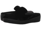 Fitflop Superskate Mules In Velvet (black) Women's Shoes
