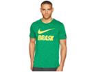 Nike Cbf Dry Tee Slub Preseason (lucky Green) Men's T Shirt