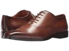 Massimo Matteo Laser Bal Cap (dark Brown) Men's Lace Up Cap Toe Shoes