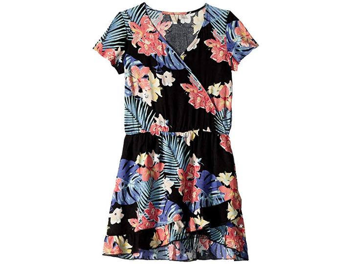 Roxy Kids Her Fantasy Dress (big Kids) (true Black Uluwatu) Girl's Dress