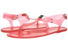 Michael Michael Kors Mk Plate Jelly (sangria) Women's Sandals